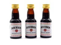 3 x Bourbon 25ml - Sans Alcool, Essence pour Vodka, Arôme de Vodka