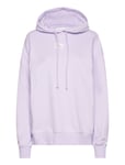 Woven Label Over D Hoodie Purple Calvin Klein Jeans