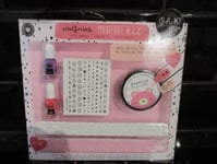 NPW OH K! MANICURE KIT NAIL STICKERS COLOUR CHANGING POLISH FILE & REMOVER NEW