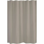 Duschdraperi Gelco Uni Beige-brun (taupe) 180 x 200 cm