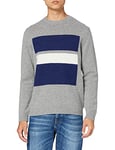 FALKE Col Rond Homme, Gris Clair, S