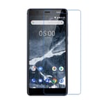 Nokia 5.1 Arc Edge Karkaistu Lasi Suoja Kalvo Puhelimen Näytölle - Transparentti 0.3mm Läpinäkyvä