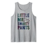 Cute LITTLE MR SMARTY PANTS Boy Graduation High School It's Tank Top