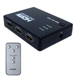 3 Way HDMI Auto Switch with IR Remote Control fr HD-DVD SKY-STB PS3 Xbox 360 etc