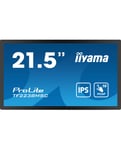 iiyama TF2238MSC-B1 affichage de messages Carte A numérique 55,9 cm (22") LED 600 cd/m² Full HD Noir Écran tactile