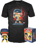 Funko Pop & T-Shirt X-Men 97 Cyclops Glow In The Dark Size T-Shirt Adult Medium