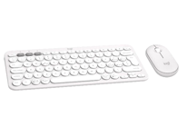 Logitech Pebble 2 - Multi Device Combo Keyboard & Mouse - Tonal White