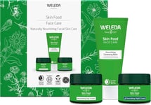 Weleda Skin Food Face Care Gift Set, 3in1 Skin Care Set - Skin Food Cleansing &