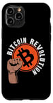 iPhone 11 Pro Bitcoin Crypto Revolution Fist Bitcoin Revolution Case