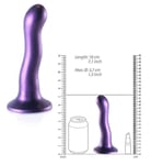 Fallo vaginal en silicone petit gode lisse avec ventouse anale mini faux pénis