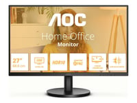 AOC U27B3M 27" 4K UHD LED-skärm med VA-panel