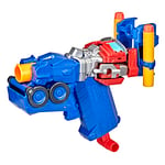 Transformers: Rise of The Beasts, Blaster Optimus Prime 2 en 1 avec Mode Figurine de 17,5 cm, dès 6 Ans