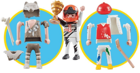 Playmobil Plus 9854 Multiset Figurines 3 Tenues Garçon Jeux de construction Noël