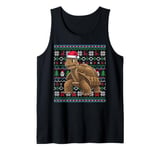 Ugly Tortoise Lovers Xmas Sweater Santa Christmas Tank Top