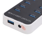 Data USB Hub DC 12-24V ABS And PC USB Docking Station For Laptop