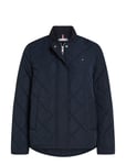 Lw Quilted Bomber Jacket Navy Tommy Hilfiger