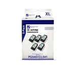 5X Ink 3+2 Replaces Canon PG-540 CL-541 XL CL541XL PG540XL CL-541 XL PG-540 XL