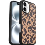 Coque OtterBox Symmetry Series MagSafe pour iPhone 16, Antichoc, résistante aux Chutes, Coque de Protection Fine, supporte 3X Plus de Chutes Que la Norme Militaire, Animal Print