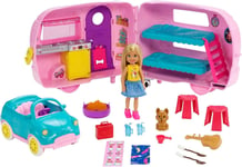 Barbie Toys, Camper Playset with Chelsea Doll and Accessories Including... 