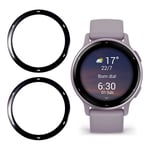 2 st/förpackning för Garmin Vivoactive 5 Watch Screen Protector PMMA Bubble Free HD Film