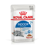 Royal Canin Indoor Sterilised 7+ i sauce - 12 x 85 g