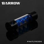 Barrow T-Virus Acrylic Blue Helix Watercooling Reservoir 205mm - Black