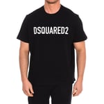 Dsquared2 Mens short sleeve T-shirt S74GD1184-S23009 - Black - Size X-Large