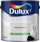 Dulux Silk Interior Walls & Ceilings Emulsion Paint 2.5L - Polished Pebble