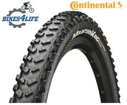 1  Continental Mountain King 29 x 2.3 Wired Cycle Tyre & Presta Tube