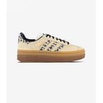 Baskets basses Wathe  Adidas Gazelle Bold Cream Black Leopard