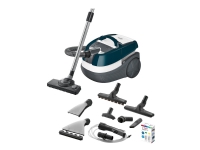 Bosch Serie | 4 BWD41720 - Dammsugare - med behållare - med/utan påse - 1700 W - vit/turkos