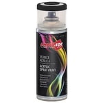 Ambro-Sol V400SAT2 Vernis peinture Acrylique Multi-Usage, Peinture Brillante pour Intérieur et Extérieur, Adapté a Tous Type de Matériau, Aérosol En Fer-Blanc Recyclable de 400 ml, Noir Satiné