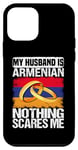 Coque pour iPhone 12 mini Mon mari est arménien, rien ne m'effraie Mari arménien