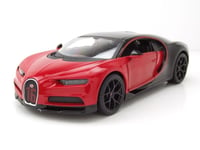 Bugatti Chiron Sport 2018 Rouge Noir Maquette de Voiture 1:24 Maisto