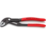 Knipex 8701180 Pince Cobra multiprise de pointe grise atramentisée, gainées en