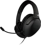 Rog Strix Go Wired Gaming Headset (Ai Noise-Canceling Mic, Discord Certified Mic, 40mm Drivers, Hi-Res Audio, Usb-C, Lightweight, For Pc, Mac, Switch, Ps4, Ps5 And Mobile Devices)- Black