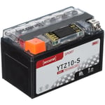 Accurat - Batterie Moto YTZ10-S Gel 12V 9Ah Sport - Convient pour Scooters, Quads, Tracteurs de Jardin et Caddies de Golf