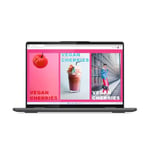 Lenovo Yoga 7 Gen 7 (14IAL7) Ordinateur Tactile 14" 2,8 K OLED 90 Hz (Intel Core i7-1260P, 16 Go RAM, 1 to SSD, Intel Iris XE Graphics, Windows 11 Home) Gris, Pen, Clavier QWERTY Portugais