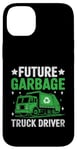 Coque pour iPhone 14 Plus Future Garbage Truck Driver Déchets Collecteur de déchets Sanitation