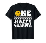 One Happy Dude 1st Birthday One Cool Grandpa Family Matching T-Shirt