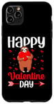 iPhone 11 Pro Max Sloth Happy Valentine Day Couple Funny Valentine's Sloths Case