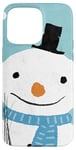 Coque pour iPhone 15 Pro Max Le plus mignon bonhomme de neige de Noël d'hiver