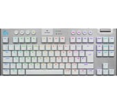 LOGITECH G915 Lightspeed TKL Wireless Mechanical Gaming Keyboard - White, White