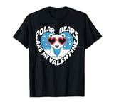 Polar Bears Are My Valentine Cute Polar Bear Valentines Day T-Shirt