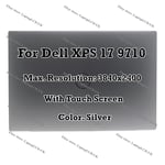 17.0" Dell XPS 17 9710 UHD+ 3840x2400 LCD Touch Screen Assembly Display Complete