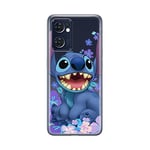 ERT GROUP Coque de téléphone Portable pour Oppo RENO 7 5G Original et sous Licence Officielle Disney Motif Stitch 001 Parfaitement adapté à la Forme du téléphone Portable, partiel imprimé