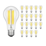 20x E27 ampoules LED, A70, blanc chaud (2700 K), 12,5 W, 1600lm