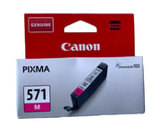 Cartouche d'Encre Original Canon 571 Magenta / Genuine Ink Cartridge / CLI-571 M