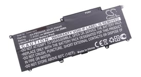 vhbw batterie compatible avec Samsung NP900X3B-A74, NP900X3B-AD1, NP900X3C, NP900X3C-A01, NP900X3C-A01AU laptop (5880mAh, 7.5V, Li-Polymère)