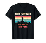 East Flatbush Brooklyn New York Retro Vintage T-Shirt